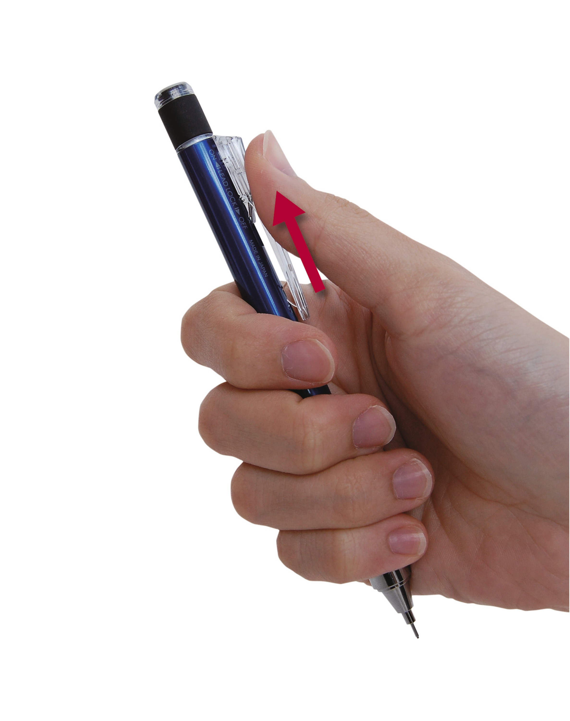 Tombow mechanical pencil MONO graph 0,5 pastel gul blister