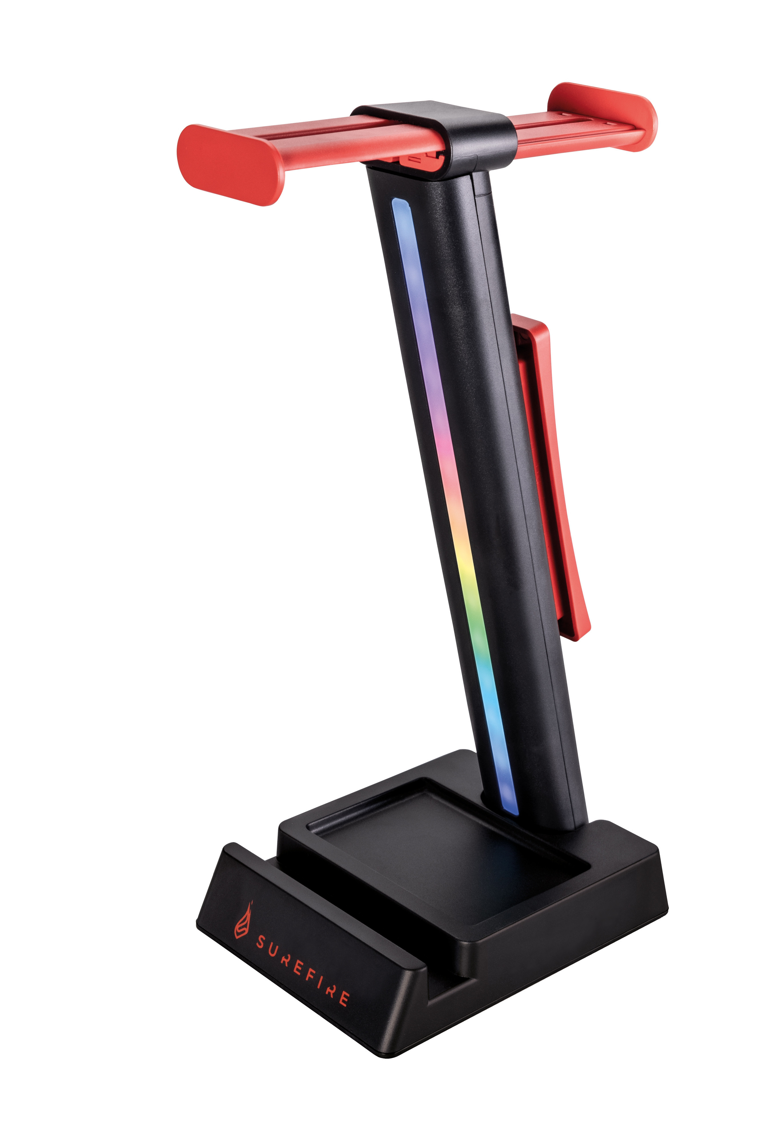 BildeSUREFIRE Vinson N1 Dual Gaming RGB Headset Stand, Black