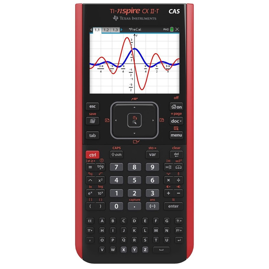 BildeTexas TI-Nspire CX II-T CAS calculator uk manual