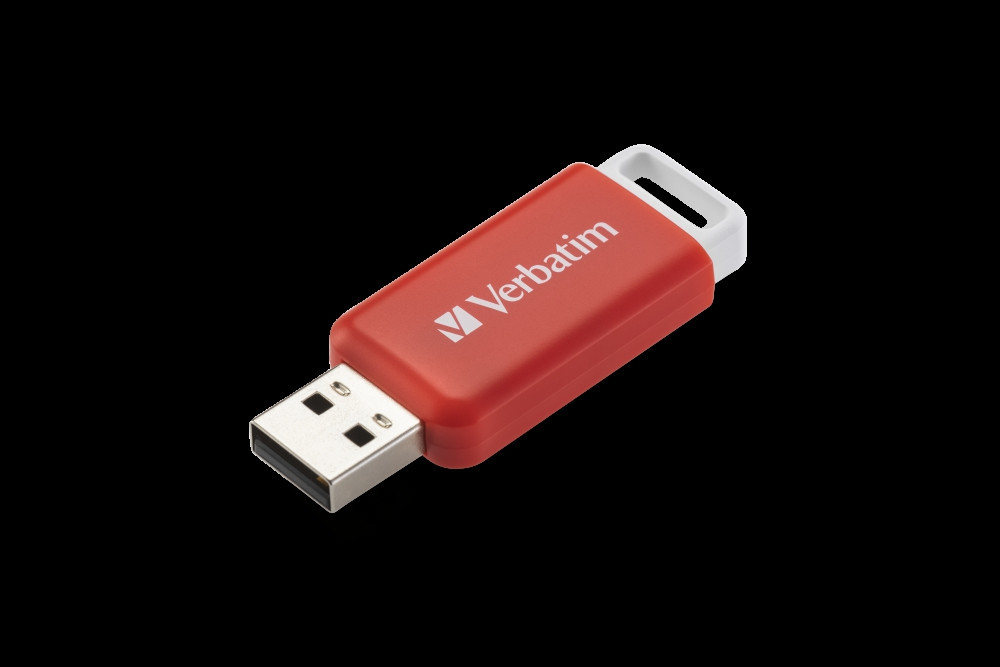 Verbatim DataBar USB 2.0 Drive 16GB, Red