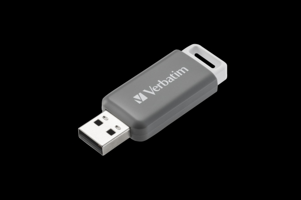 Verbatim DataBar USB 2.0 Drive 128GB, Grey