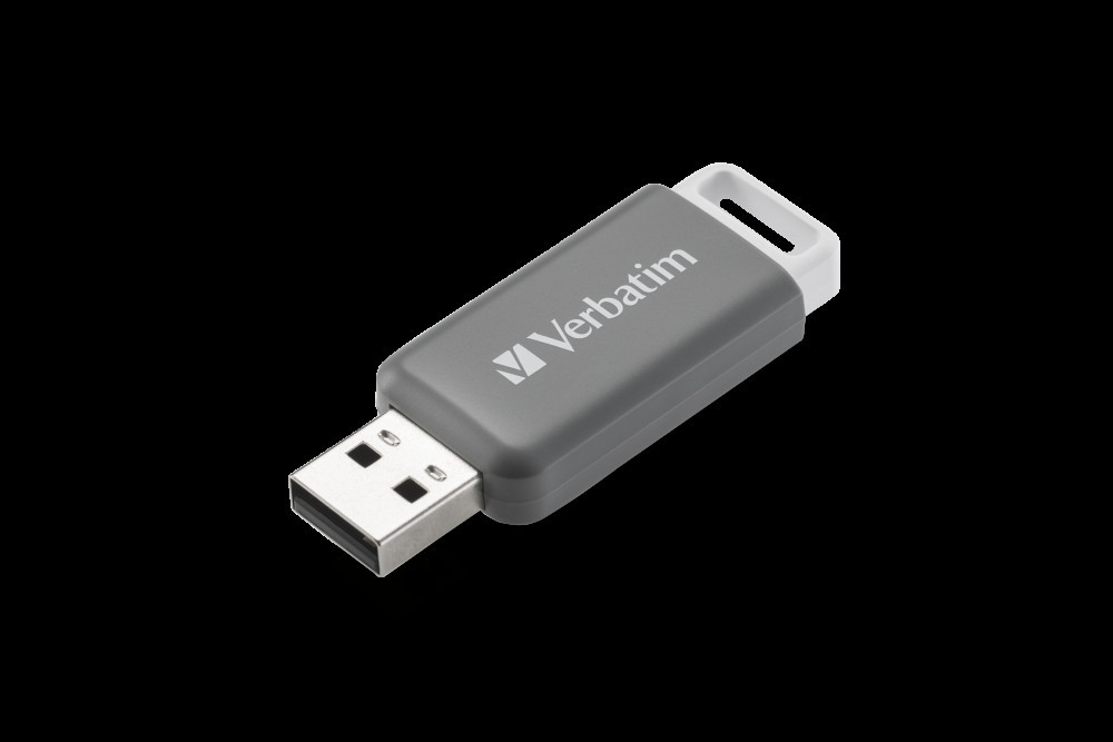 Verbatim DataBar USB 2.0 Drive 128GB, Grey