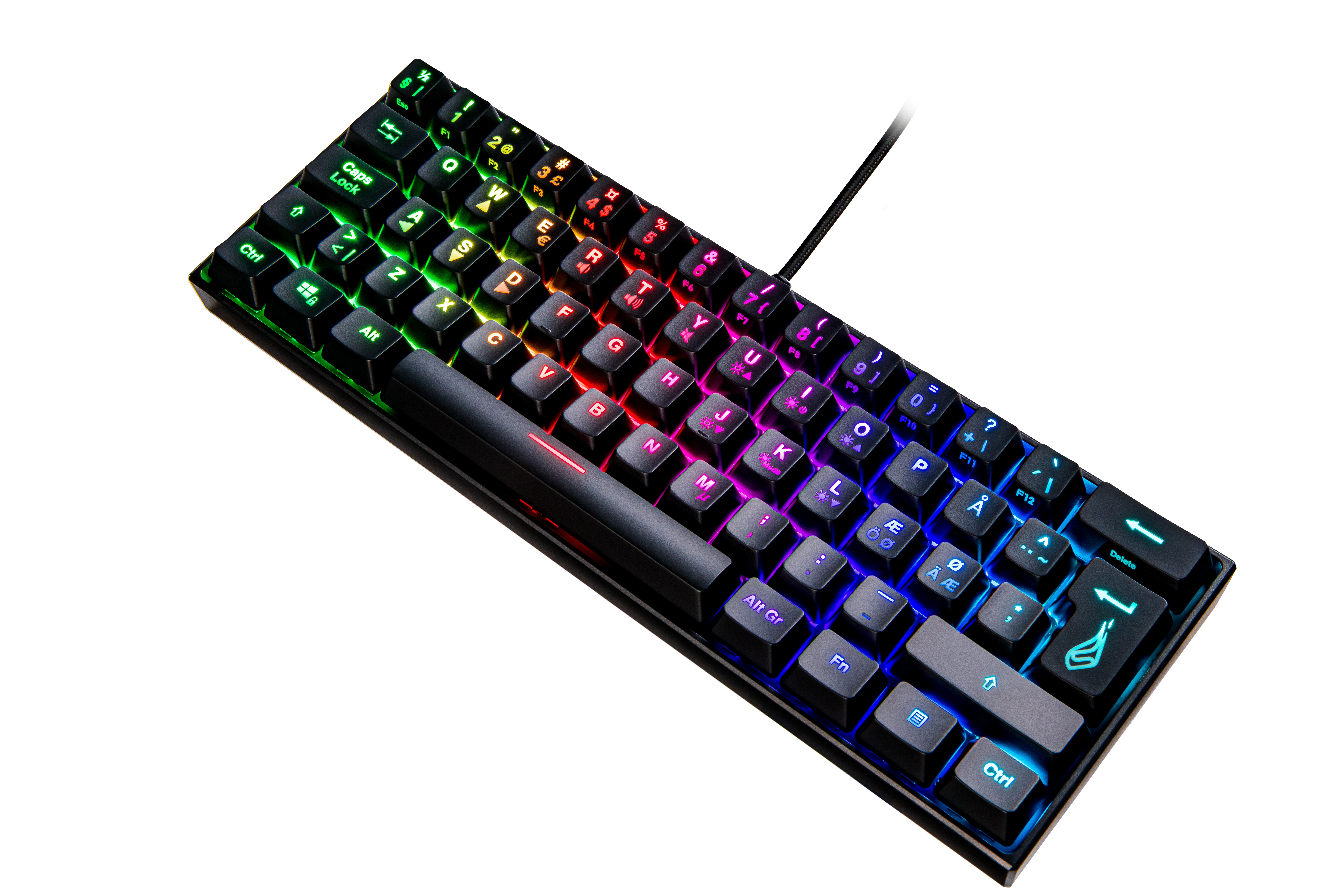 BildeSUREFIRE KingPin M1 Mech. Gaming RGB Keyboard QWERTY Nordic