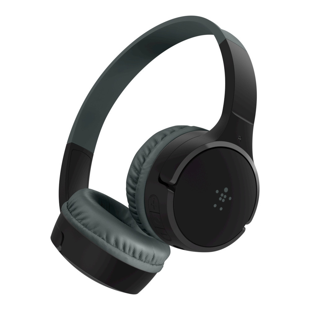 BildeSOUNDFORM Mini Wireless On-Ear Headphones for Kids Black