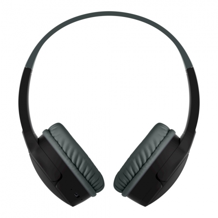 SOUNDFORM Mini Wireless On-Ear Headphones for Kids Black