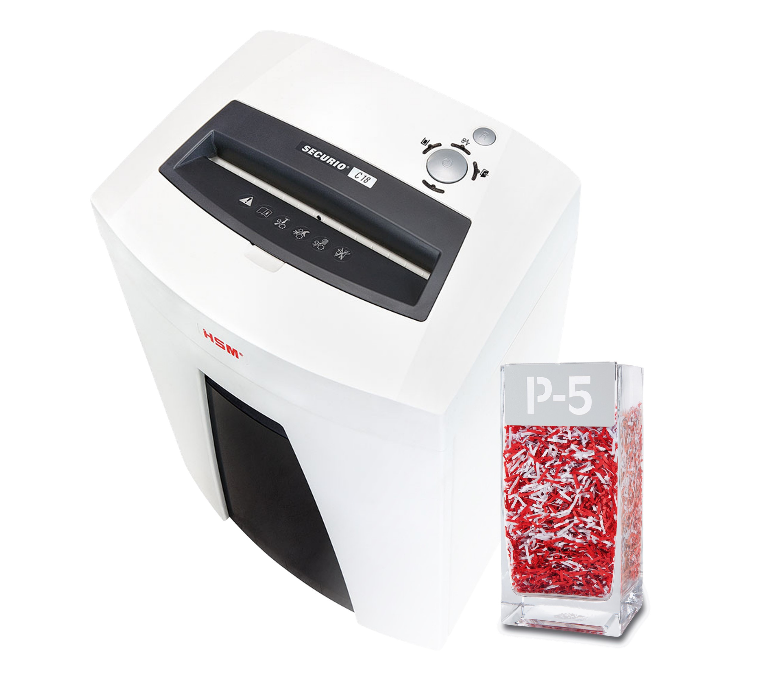 BildeHSM SECURIO C18 document shredder P5 1,9 x 15 mm
