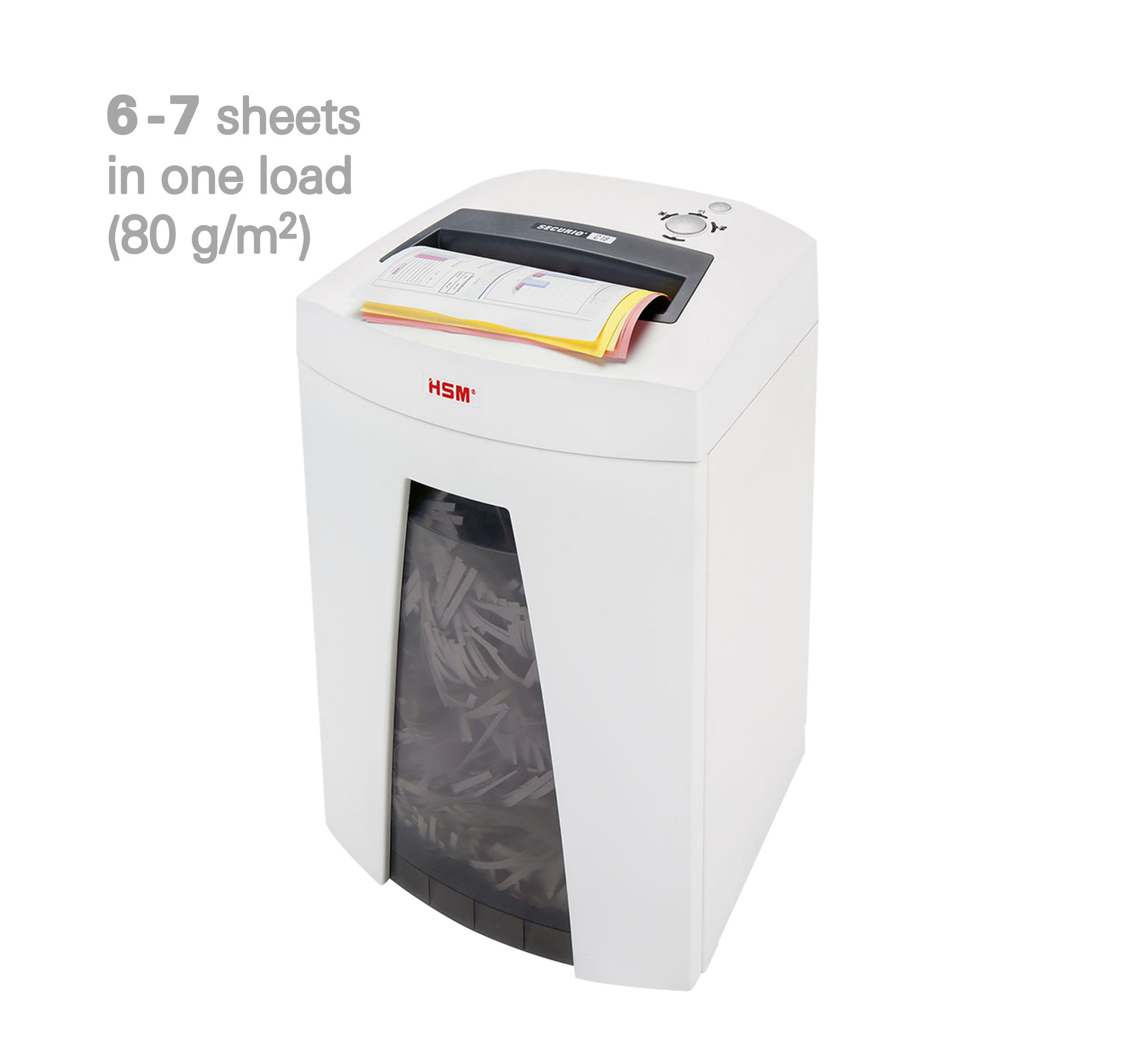 HSM SECURIO C18 document shredder P5 1,9 x 15 mm