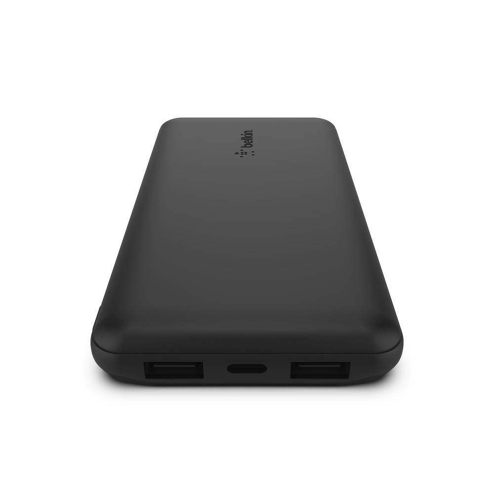 10K Power Bank w/USB-C 15W, Black