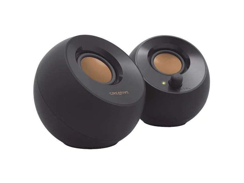 BildePebble 2.0 USB Speakers, Black