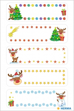Herma Klistremerker Christmas juleetiket (2)