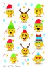 Herma Klistremerker Magic jule emojis (1)