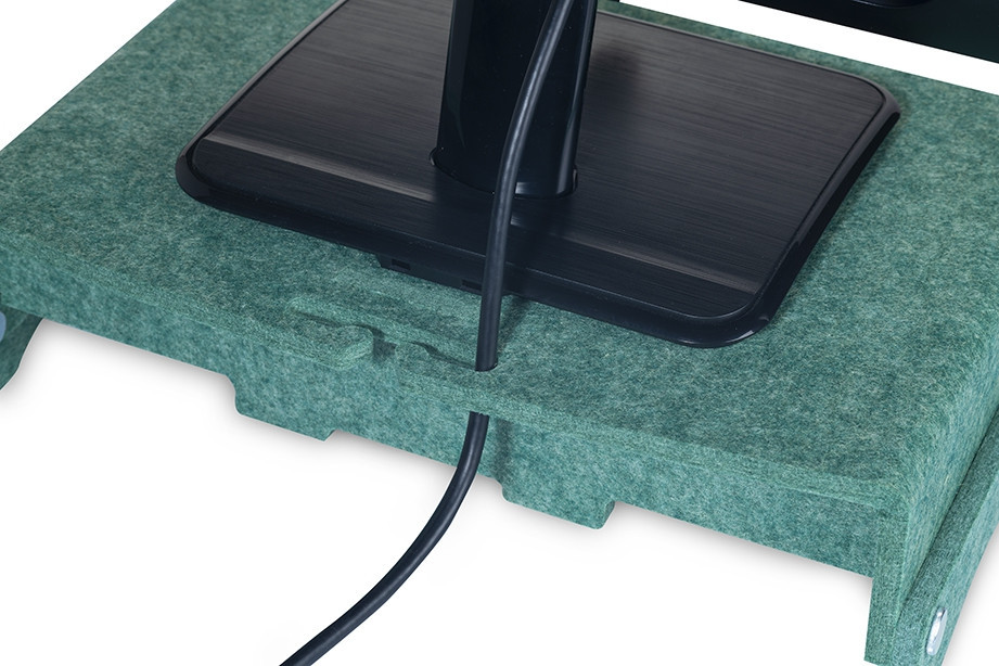 Q-riser 110 Circular Monitor Stand Green