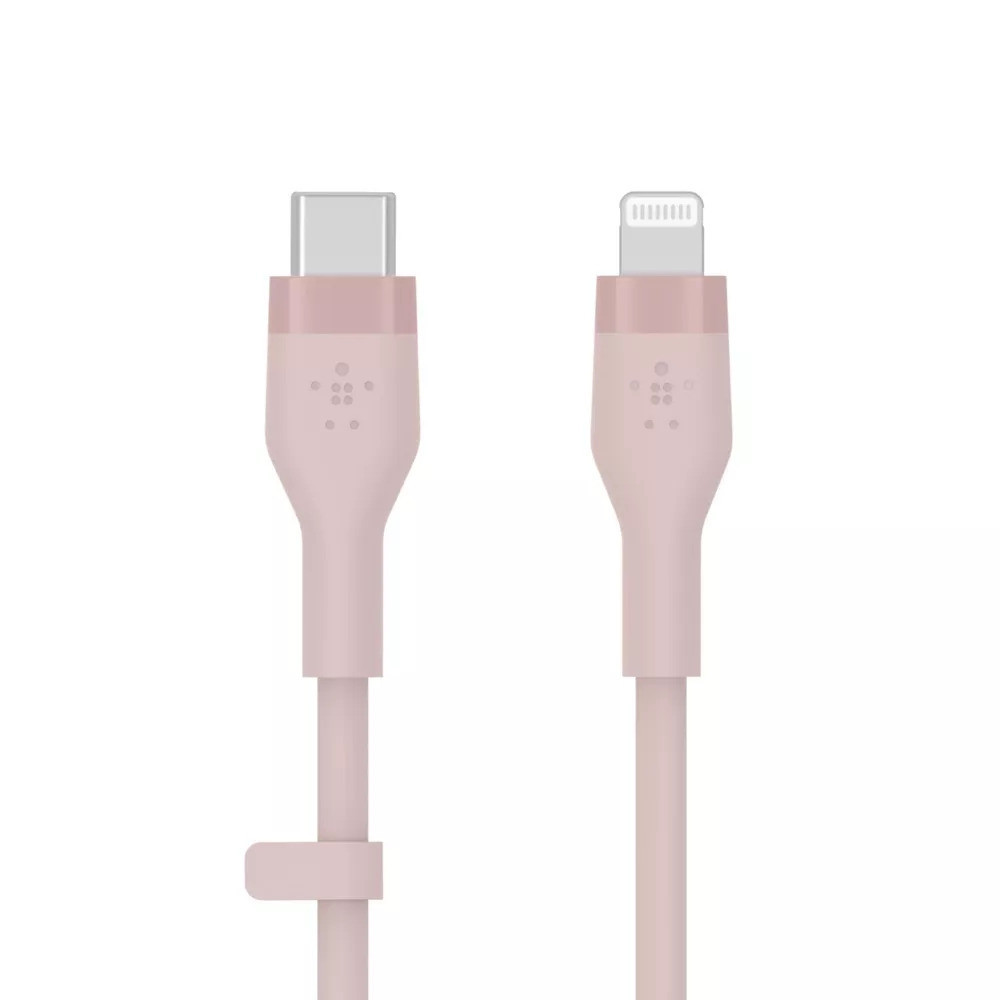 BildeBOOST CHARGE USB-C to LTG Silicone, Pink (2m)