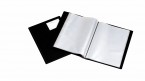 Displaybog A4 24 lommer sort 