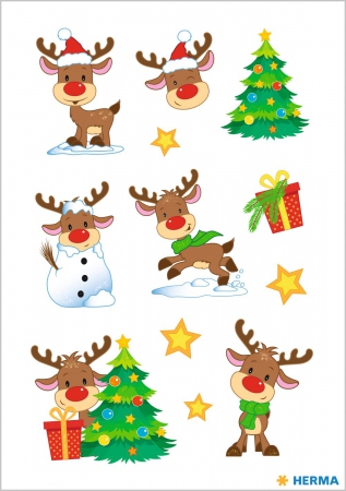 Herma Klistremerker Decor little Rudolf (2)