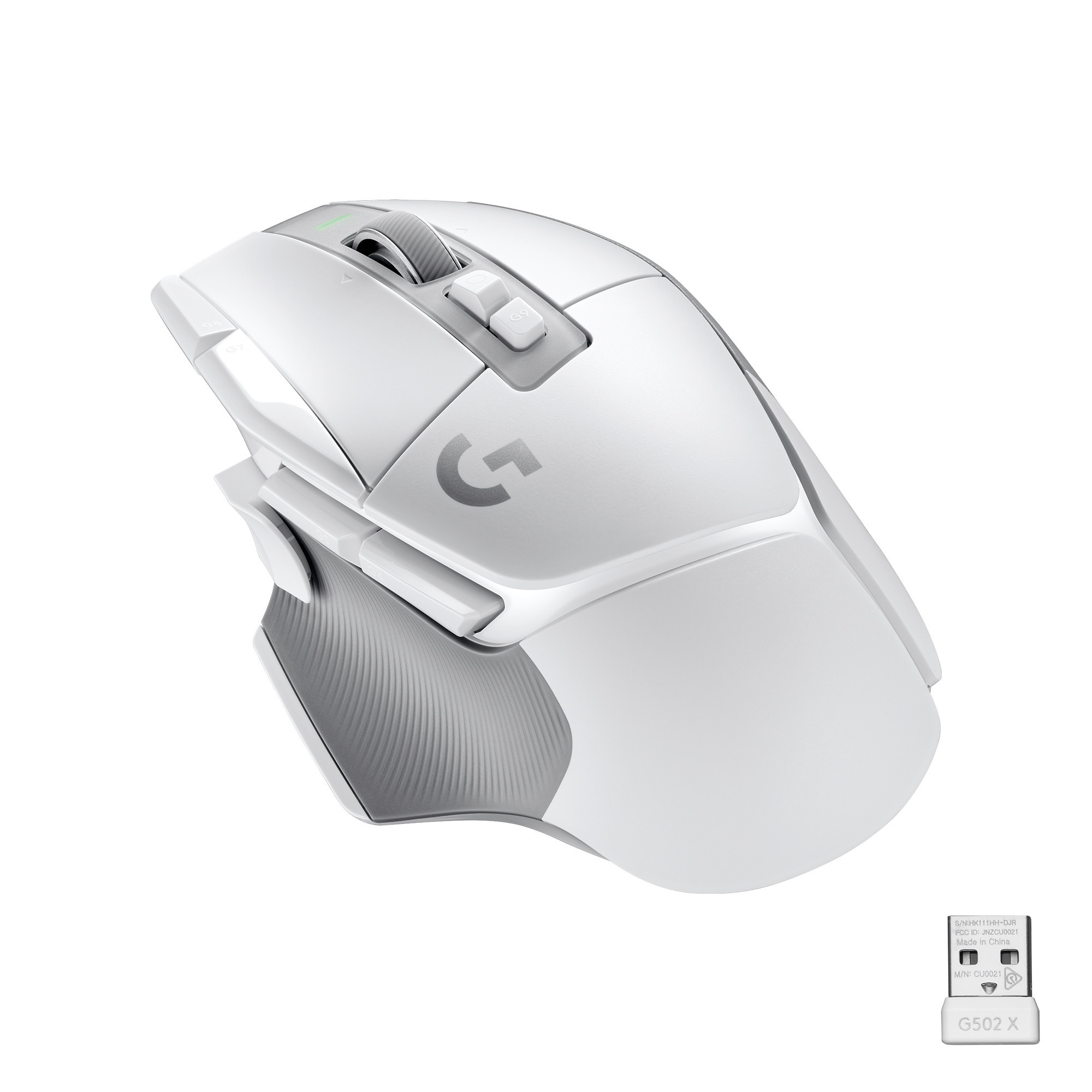 G502 X LIGHTSPEED Wireless Gaming Mouse, White/Core