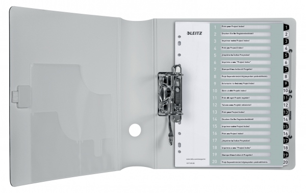 Register PP PC-utskrift A4+ 1-20 Hv/Sort