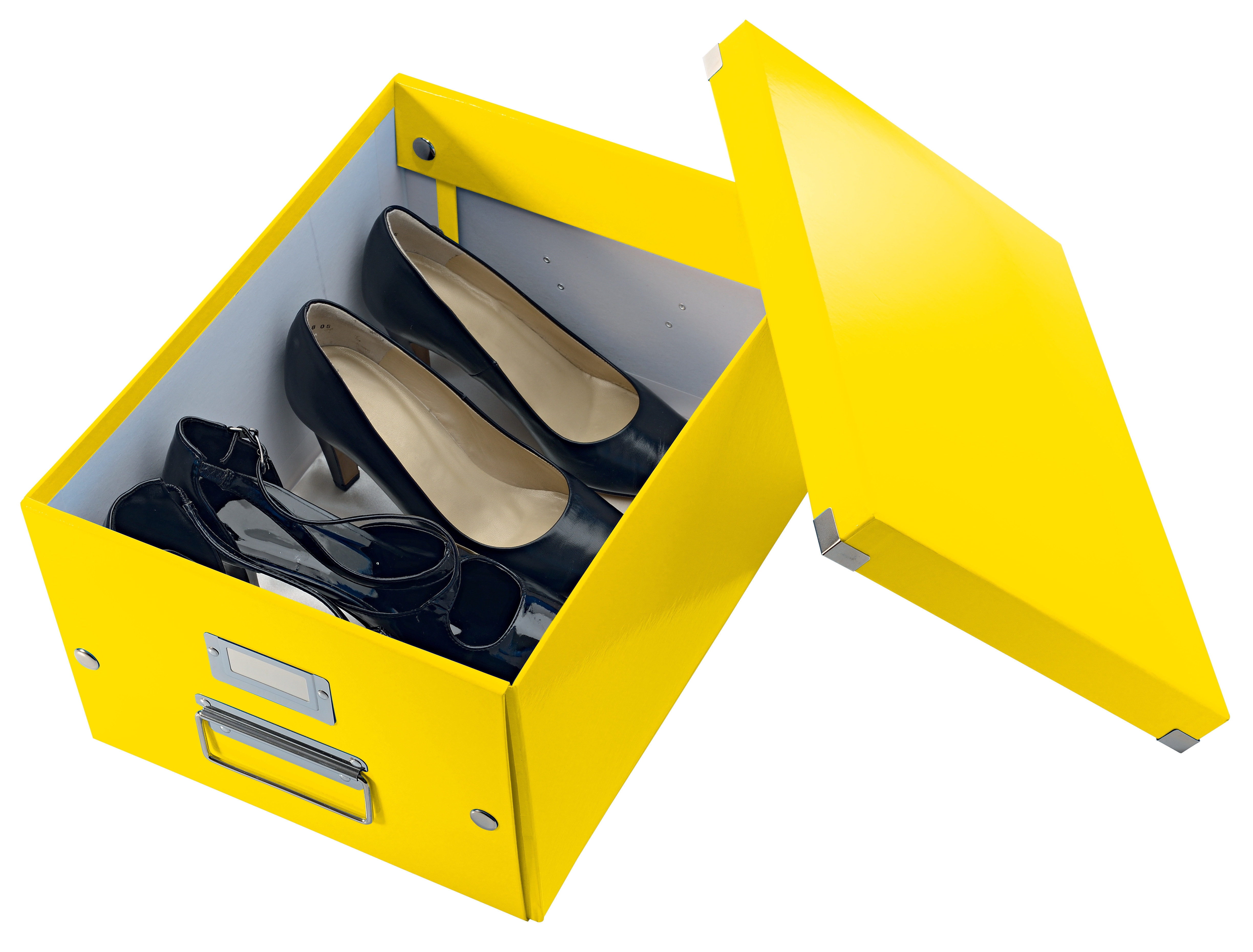 Oppbevaringsboks Click&Store M WOW Gul