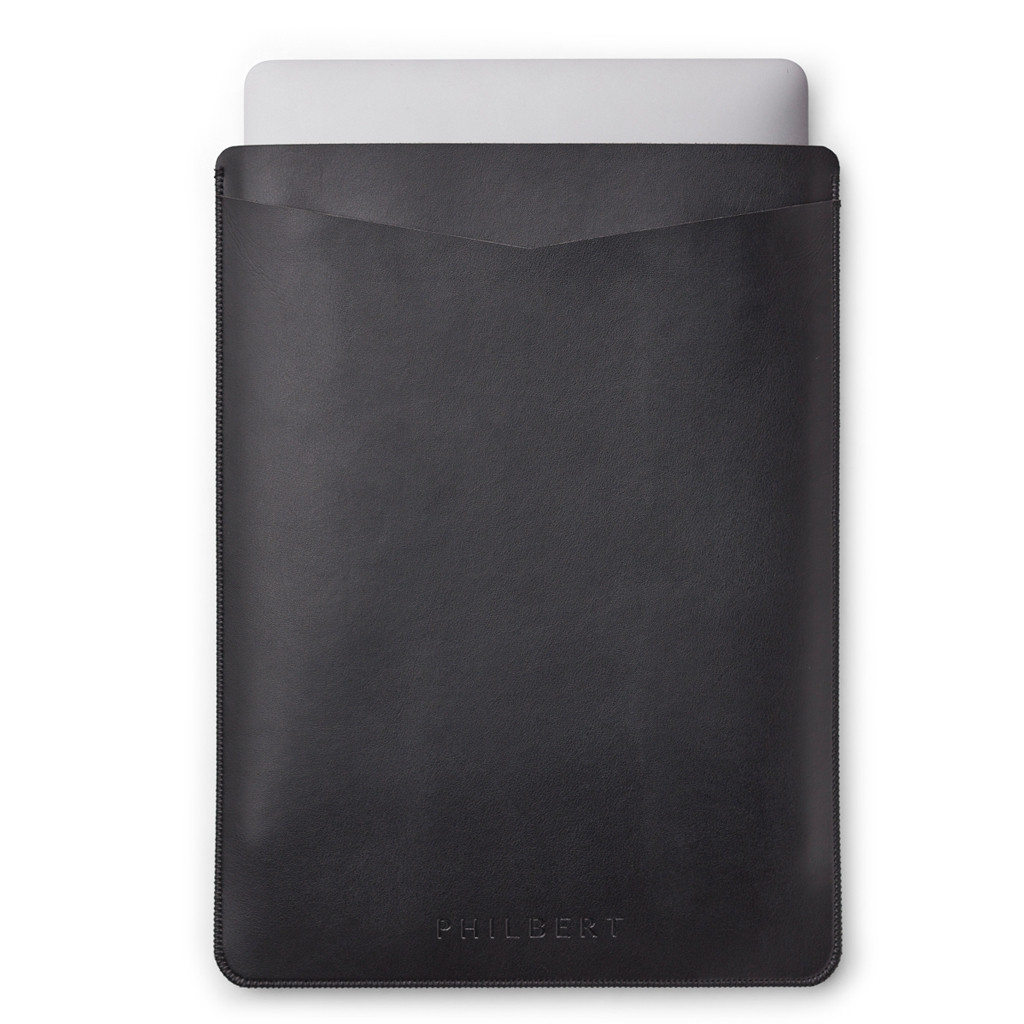 BildeUltra Slim Sleeve incl strap MacBook 14/15'', Black