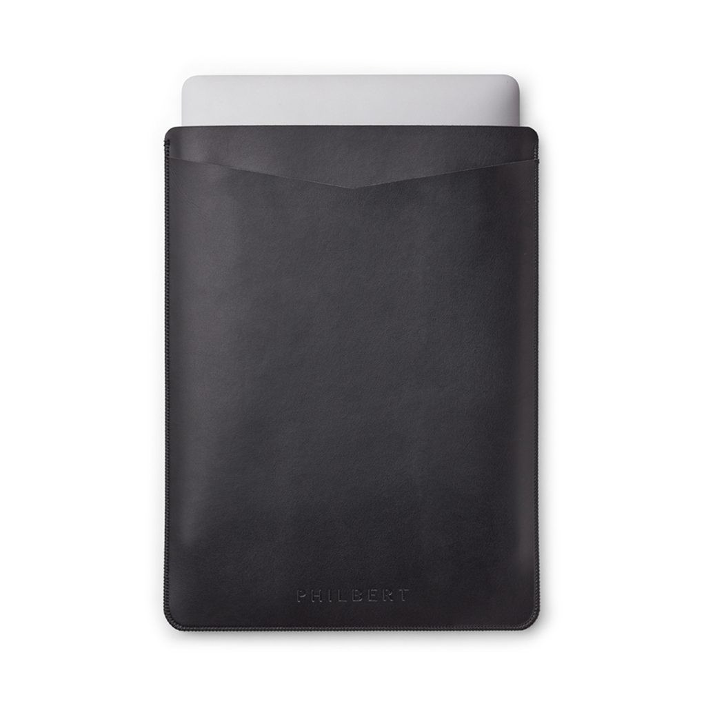 BildeUltraSlim Sleeve incl strap MacBook 13/14e(TM)' M1/M2 Black