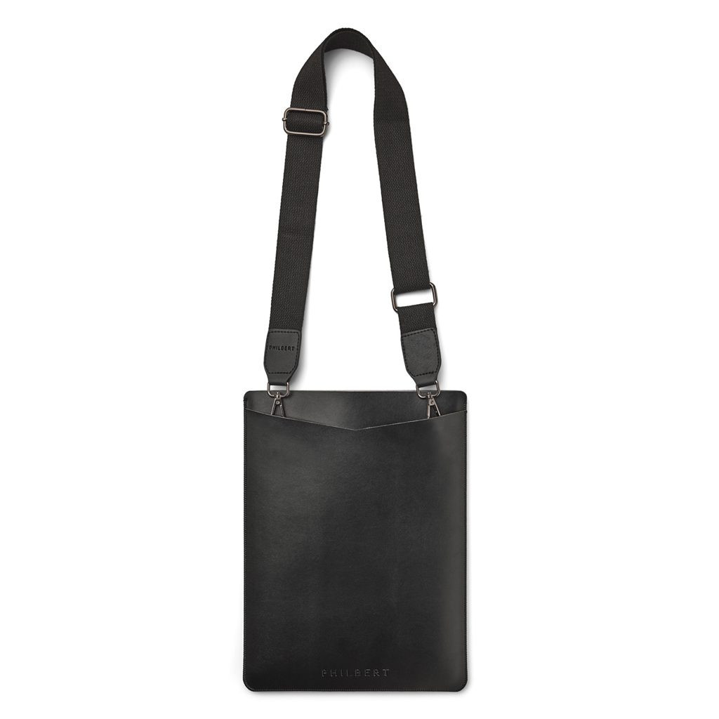 UltraSlim Sleeve incl strap MacBook 13/14e(TM)' M1/M2 Black