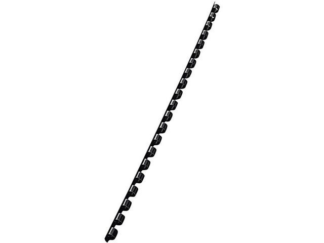 Leitz Plastspiral 6mm sort (100)