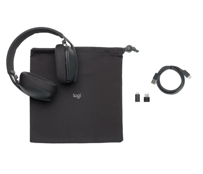 Zone Vibe Wireless Business Headphones, Graphite