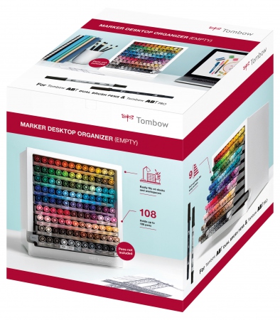 Tombow ABT Dual Brush merkepenn skrivebord organisator (108)