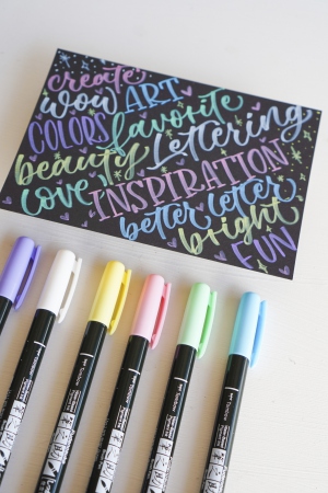 Tombow Brush pen Fudenosuke soft pastel ass (6)