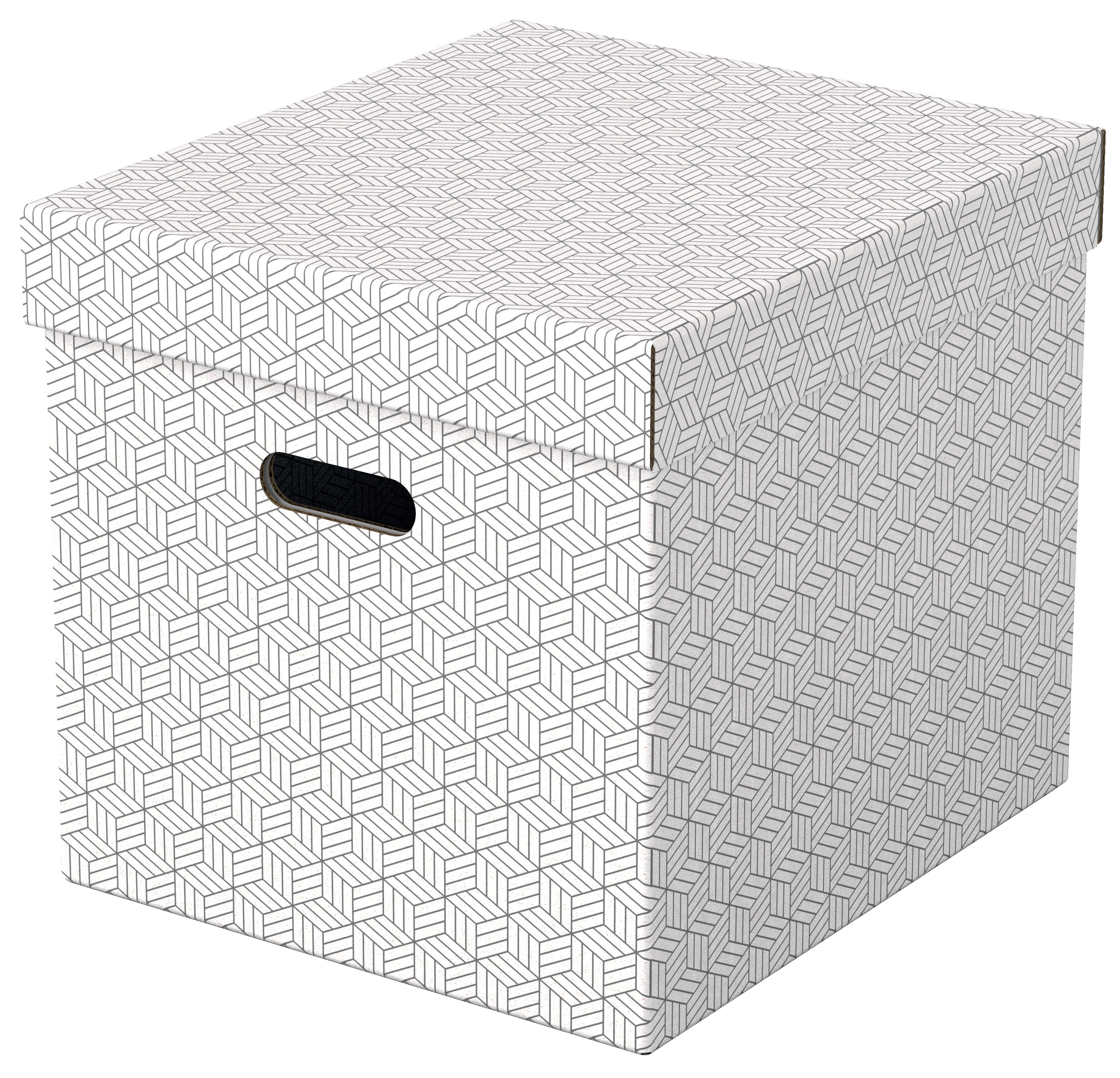 Oppbevaringsboks Ess. Home Kube hvit (3)