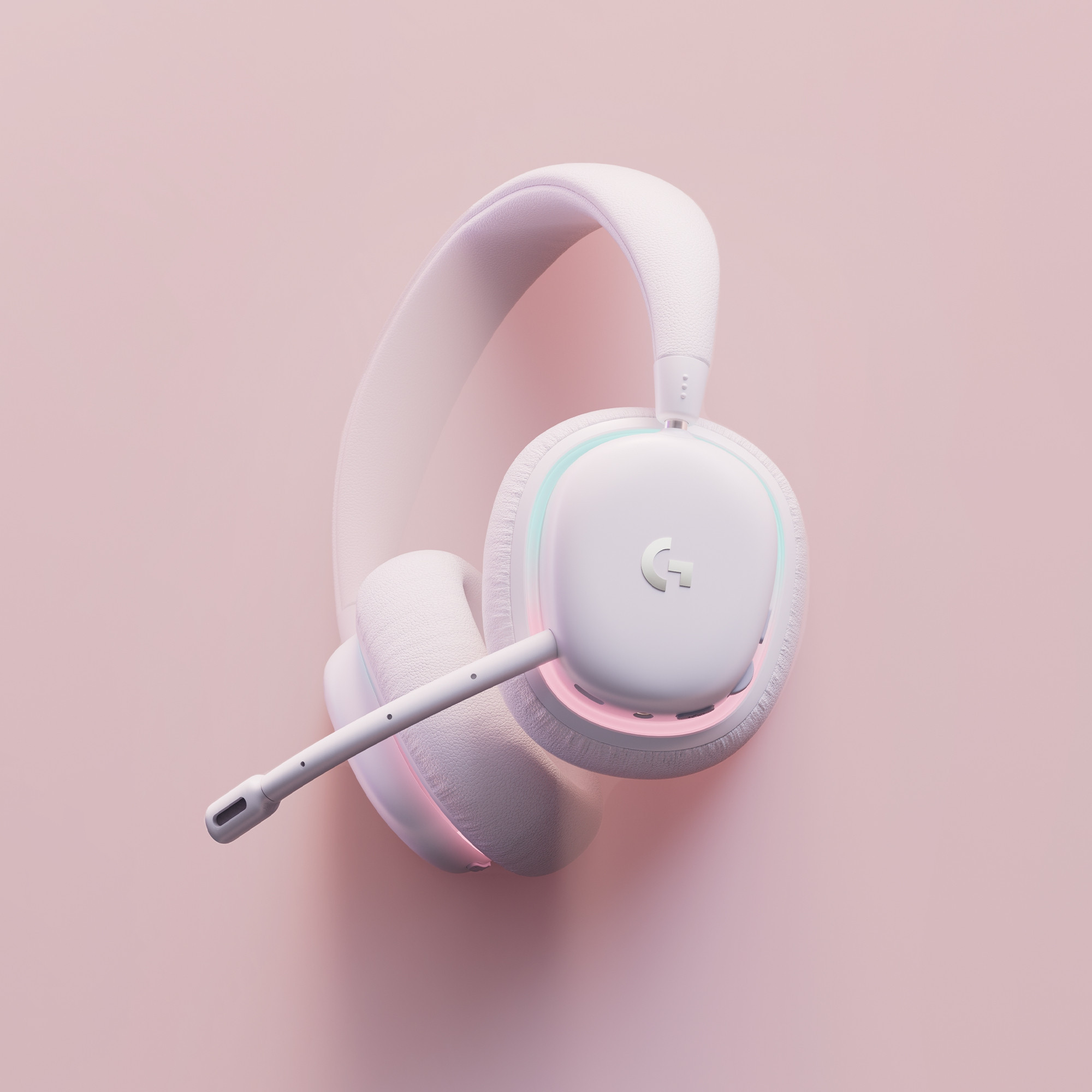 G735 Wireless Gaming Headset, Off White