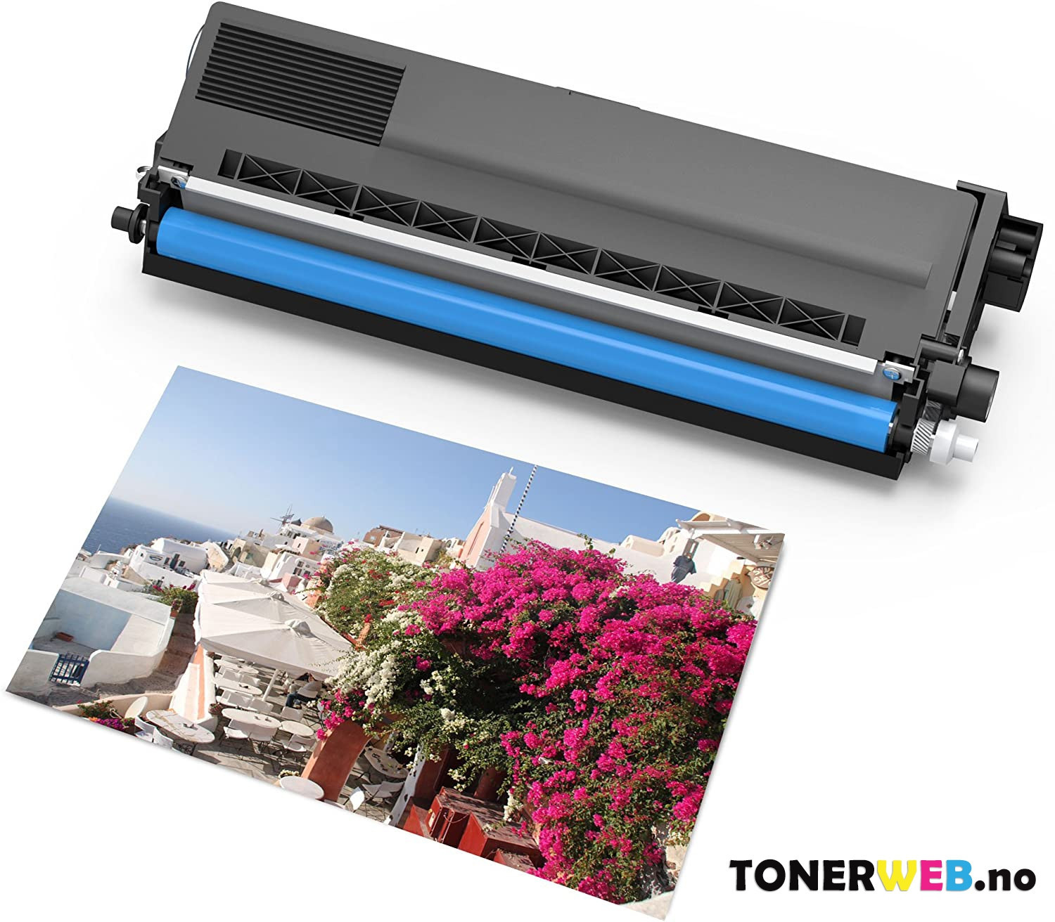 Tonerkassett, erstatter Brother TN-325M Magenta Høykapasitet (3.500 sider)