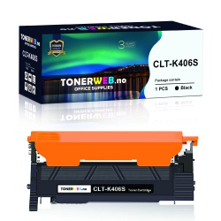 BildeSamsung Toner Sort (1.500 sider) - Erstatter CLT-K406S