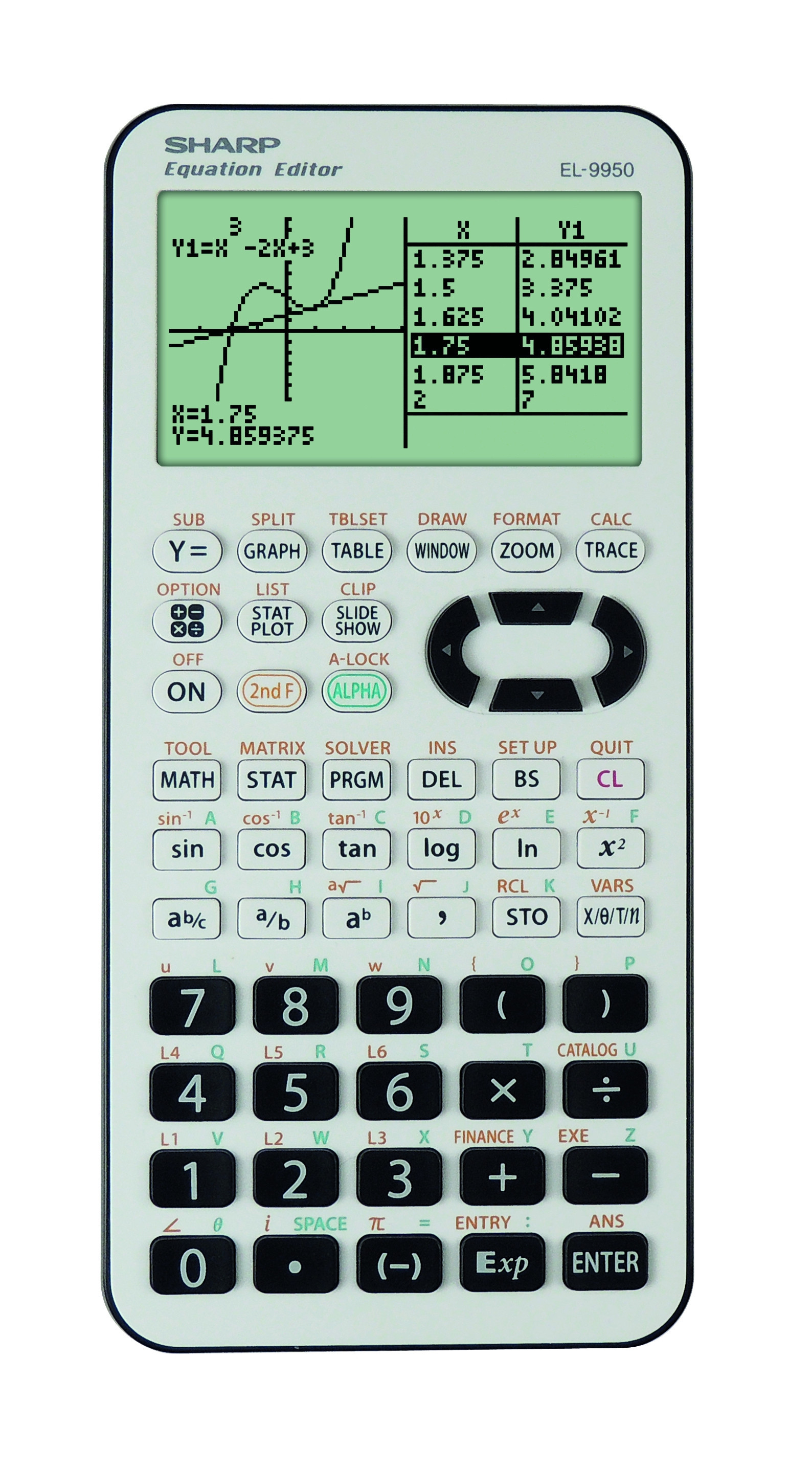 BildeSharp EL-9950G Graphic calculator (EN/DE)