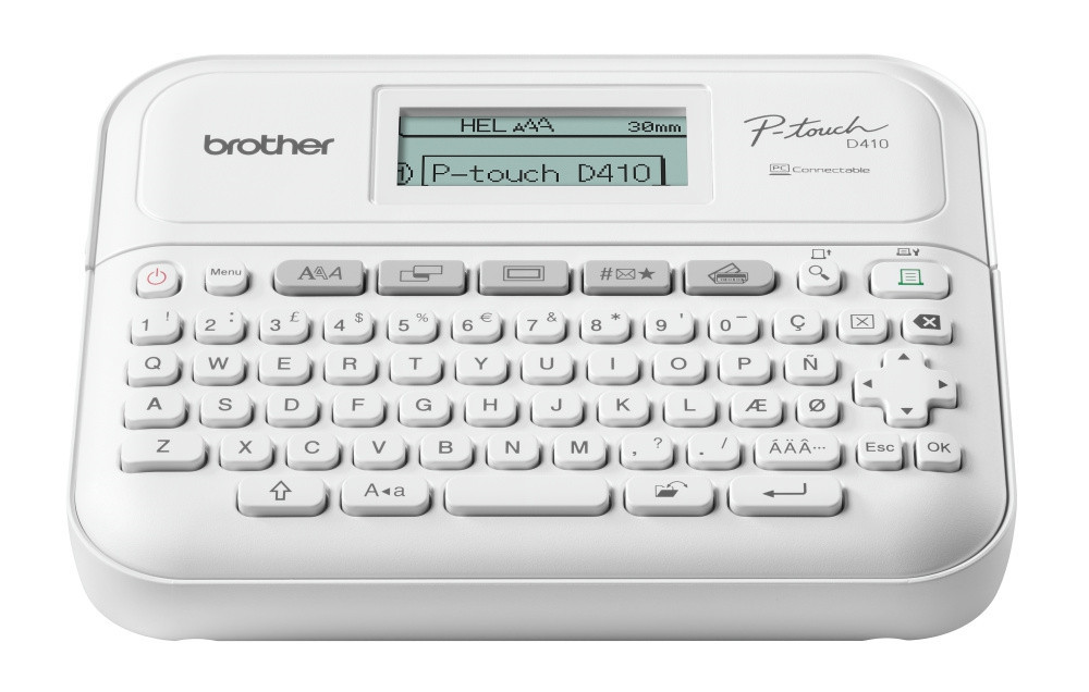 BildePT-D410 P-touch desktop label printer, up to 18 mm, USB