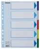 Esselte Skilleblad PP A4+ 5-delt flerf.