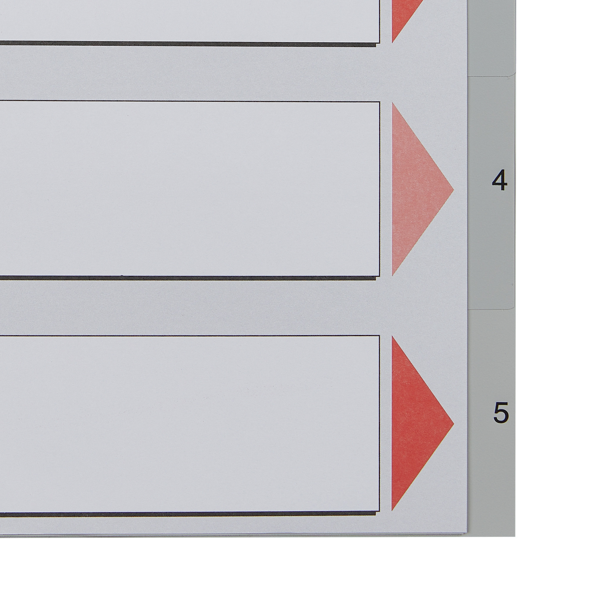 Esselte Register PP A4 1-5 gr 