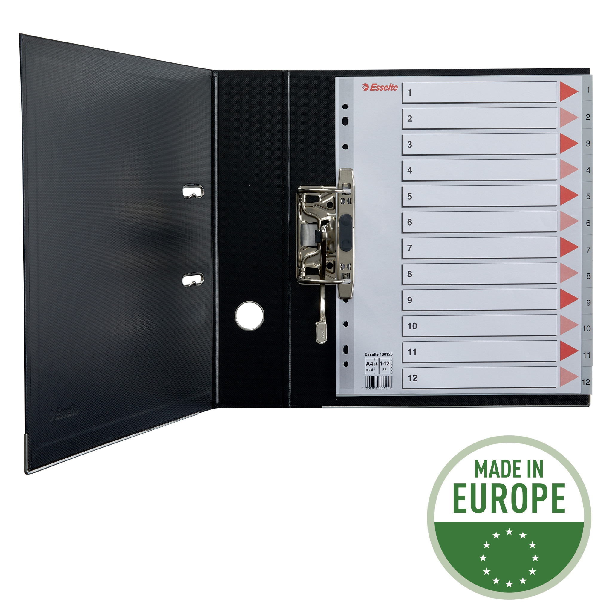 Esselte Register PP A4 Maxi 1-12 gr