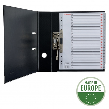 Esselte Register PP A4 Maxi 1-20 gr