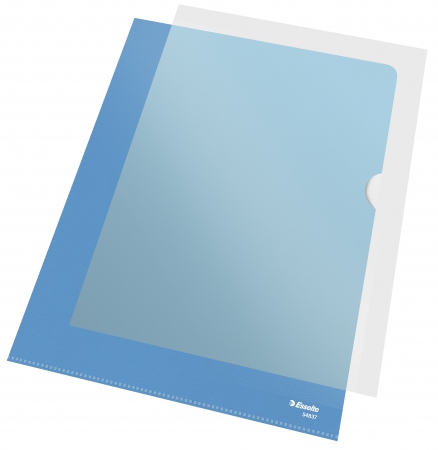 Esselte Omslag standard 105my A4 bl (100)