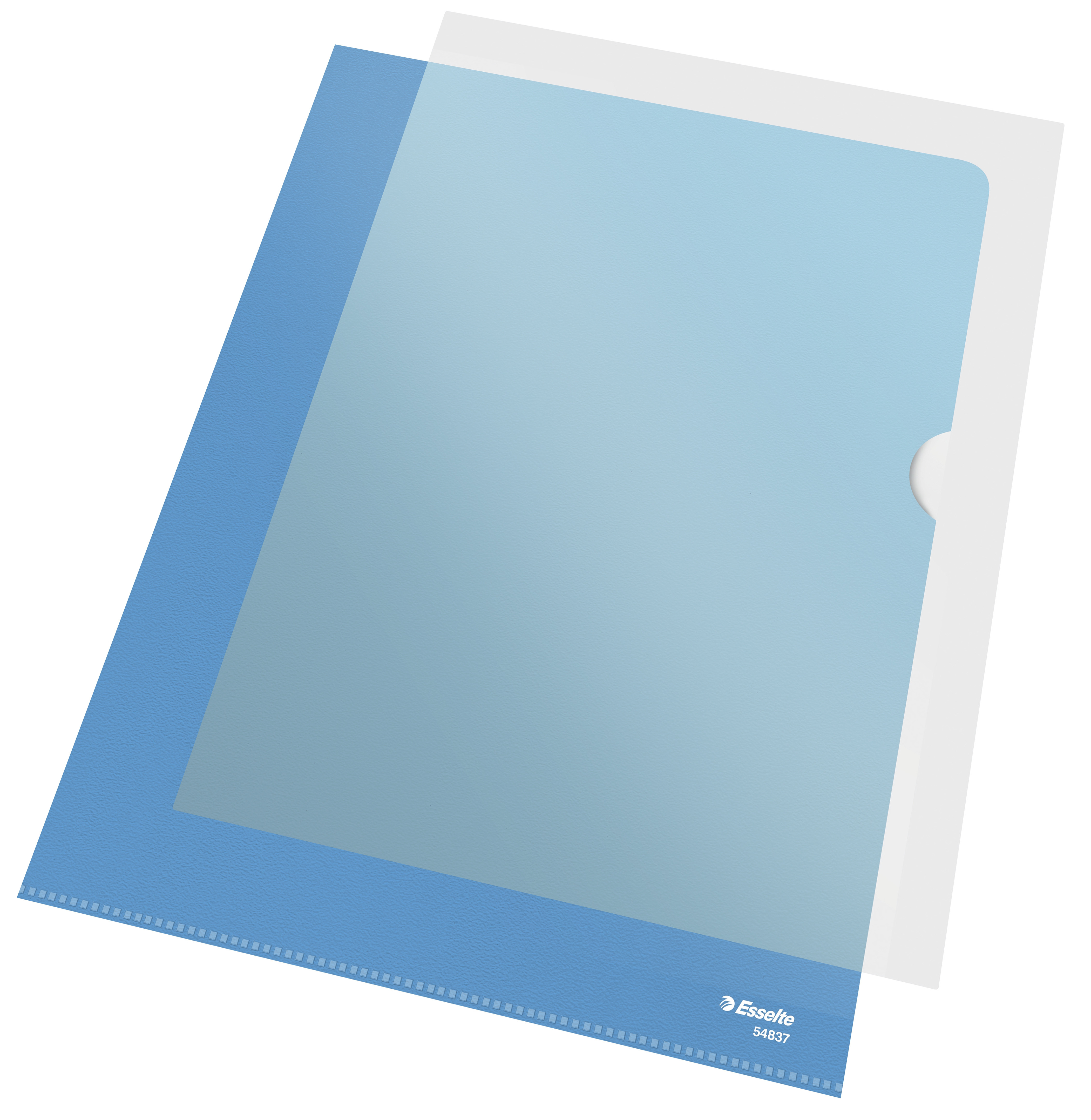 Esselte Omslag standard 105my A4 bl (100)