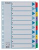 Esselte Register Mylar A4 1-10 flerfarg 