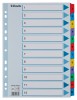 Esselte Register Mylar A4 1-12 flerfarg