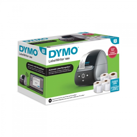 LabelWriter 550 valuepack incl 4 type of labels