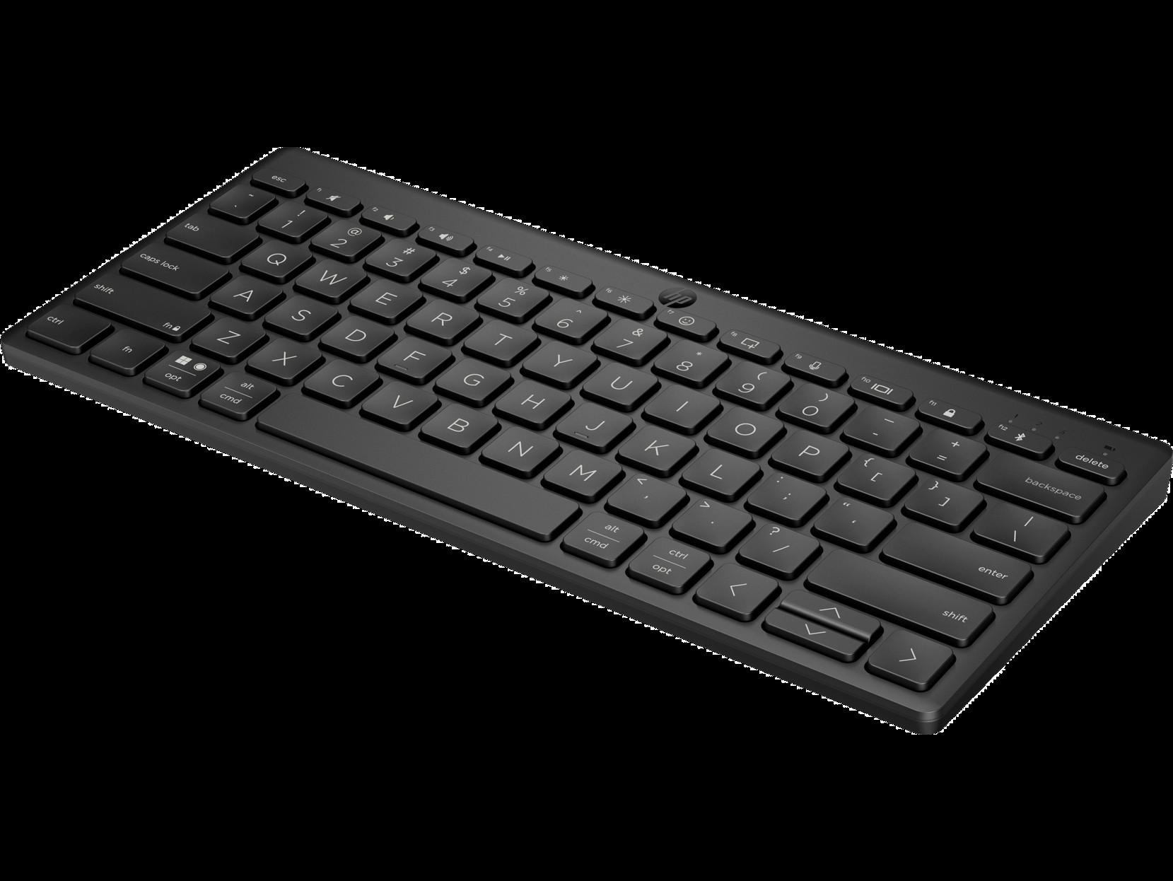 BildeHP 350 Compact Multi-Device Bluetooth Keyb, Black (Consumer)