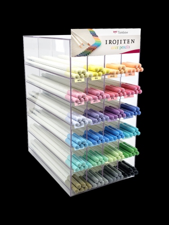 Tombow pencil Irojiten content for display Pastel (144)
