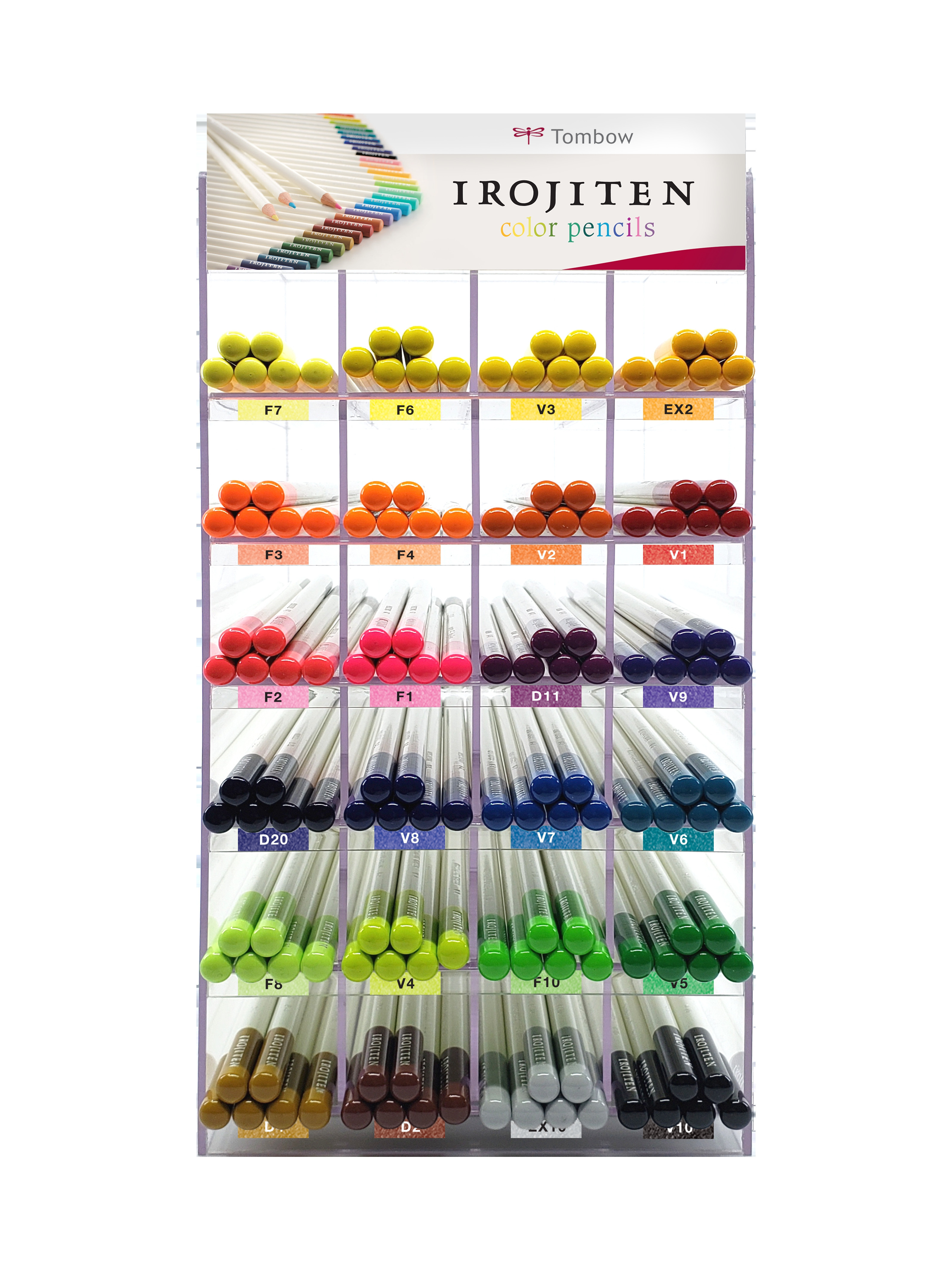 BildeTombow pencil Irojiten content for display Neon/Vivid (144)