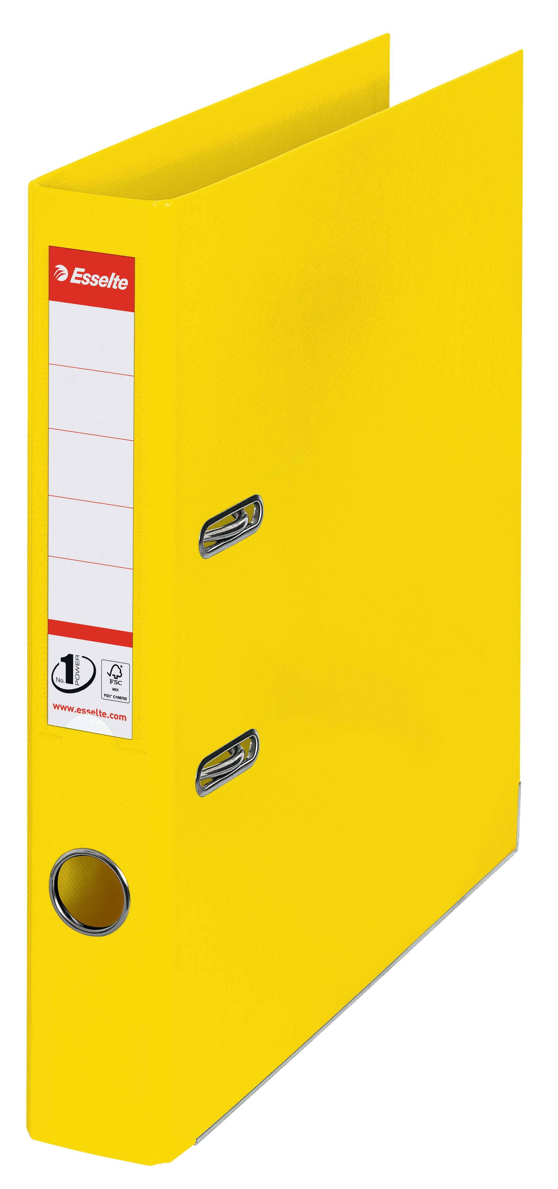 BildeEsselte Smalordner No1 Vivida A4/50 gul
