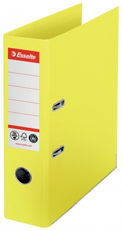 Binder LAF No1 POB CO²-comp A4 75mm yellow