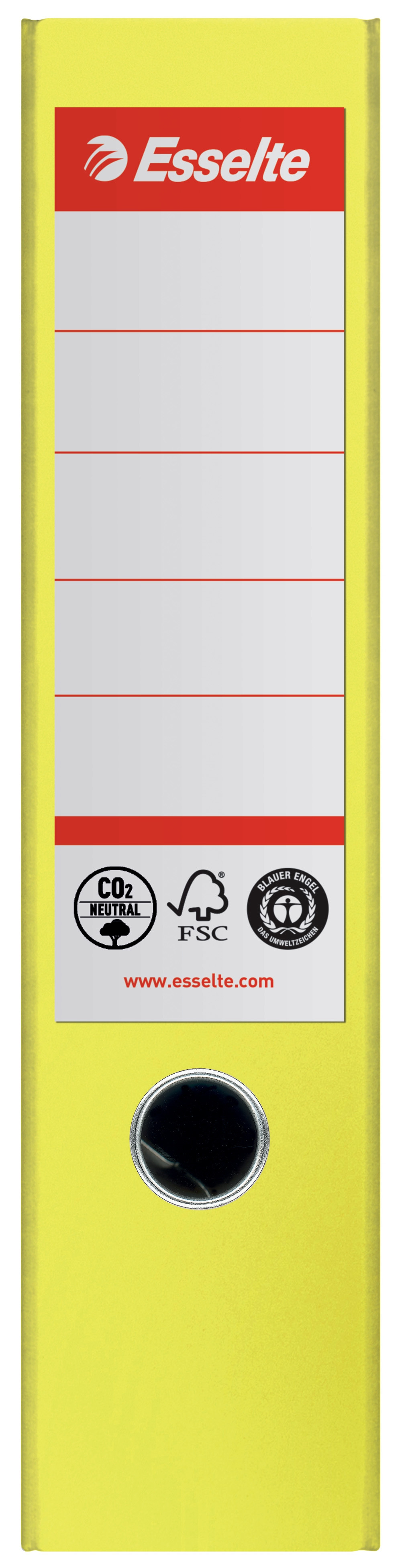 Binder LAF No1 POB CO²-comp A4 75mm yellow